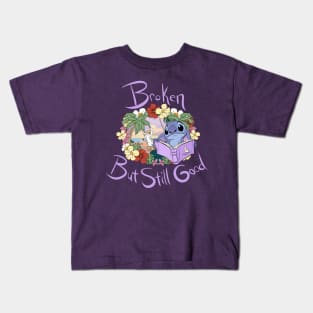 Stitch Longing-Broken But Still Good Kids T-Shirt